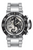 Invicta Men's 26226 Subaqua Quartz 3 Hand Silver, Black Dial Watch
