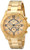 Invicta Men's 1423 Specialty Chronograph Gold Dial 18K Gold Ion-Plated Stainless Steel Watch