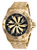 Invicta Men's 25850 Speedway Automatic 3 Hand Gold, Black Dial Watch