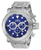 Invicta Men's 26493 Coalition Forces Quartz Chronograph Blue Dial Watch