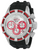 Invicta Men's 22150 Bolt Quartz Chronograph Silver, Red Dial Watch