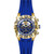 Invicta Men's 26302 Speedway Quartz Multifunction Dark Blue, Gold Dial Watch