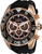 Invicta Men's 26304 Speedway Quartz Multifunction Rose Gold, Black Dial Watch