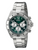 Invicta Men's 18007 Pro Diver Quartz 3 Hand Green Dial Watch