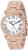 Invicta Women's 14375 Angel Silver Dial Diamond-Accented 18k Rose Gold Ion-Pl...