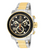 Invicta Men's 25677 Jason Taylor Quartz Chronograph Gunmetal Dial Watch