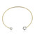 Rebecca Minkoff Pearl Collar Gold with Rhodium Necklace N16328