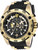 Invicta Men's 26797 Marvel Quartz 3 Hand Black, Gold Dial Watch