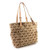 MICHAEL Michael Kors E/W Signature Tote,Beige/Ebony/Mocha,one size [Shoes]