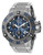 Invicta Men's 26133 Subaqua Quartz Chronograph Gunmetal, Blue Dial Watch