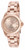 Invicta Women's 16763 Pro Diver Quartz 3 Hand Rose Gold Dial Watch