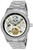 Invicta Men's 25263 Objet D Art Automatic 3 Hand Silver, Black Dial Watch