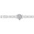 Invicta Women's 22706 Angel Quartz 3 Hand Silver Dial Watch
