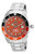 Invicta Men's 18262 Pro Diver Automatic 3 Hand Orange Dial Watch