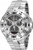 Invicta Men's 17468 Excursion Quartz Multifunction Silver, Black Dial  Watch