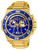 Invicta Men's 26050 Akula Quartz Chronograph Blue, Gold Dial Watch