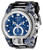 Invicta Men's 26440 Reserve Quartz 3 Hand Blue Dial Watch