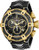 Invicta Men's 22174 Jason Taylor Quartz Chronograph Black Dial Watch