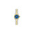 Invicta Women's 14363 Angel Quartz 3 Hand Blue Dial Watch