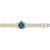 Invicta Women's 14363 Angel Quartz 3 Hand Blue Dial Watch
