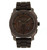 Fossil Men's Quartz Stainless Steel and Silicone Casual Watch, Color:Brown (Model: FS4702)