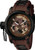 Invicta Men's 1198 Russian Diver Quartz 3 Hand Brown, Light Brown, Black Dial Watch