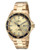 Invicta Men's 'Pro Diver' Quartz Gold-Tone and Stainless Steel Casual Watch, Color:Gold (Model: 15186)