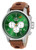 Invicta Men's 23108 S1 Rally Quartz Chronograph Green, White Dial Watch