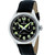 Invicta Men's 11741 Vintage Quartz 3 Hand Black Dial Watch