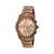 Invicta Women's 11773 Angel Quartz Chronograph Rose Gold Dial Watch