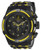 Invicta Men's 25232 Jason Taylor Quartz Chronograph Black Dial Watch