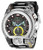 Invicta Men's 26443 Reserve Quartz 3 Hand Black Dial Watch