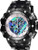 Invicta  Men's 26591 Venom Quartz Chronograph Blue, Green, Silver Dial Watch