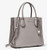 Michael Kors Mercer Medium Messenger, Women's Cross-Body Bag, Pearl Grey 30F8SM9M2T-081