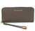 Michael Kors Jet Set Travel Monogram Zip Around Travel Wallet Wristlet 35F8GTVT3B-847