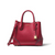 MICHAEL Michael Kors Mercer Gallery Small Pebbled Leather Satchel in Maroon 30H7GZ5T1T-550
