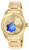 Invicta Women's 27439 Angel Quartz 3 Hand Gold, Blue Dial Watch