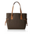 MICHAEL Michael Kors Voyager Logo Faux-Leather Tote (Brown) 30T8GV6T4B-200