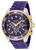 Invicta Men's 27479 Pro Diver Quartz Chronograph Purple Dial Watch