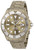 Invicta Men's 27543 Pro Diver Quartz 3 Hand Khaki Dial Watch