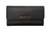 Michael Kors Jet Set Travel Large Saffiano Leather Trifold Wallet (Black) 35S8GTVF7L-001