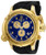 Invicta Men's 27727 Russian Diver Quartz 3 Hand Gold, Blue Dial Watch