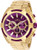 Invicta Men's 28044 Bolt Quartz Chronograph Gold, Red Dial Watch