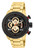 Invicta Men's 28151 Aviator Quartz Multifunction Black, Gold Dial Watch