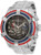 Invicta Men's Bolt 28200 Quartz 3 Hand Black, Blue, Red Dial Watch