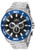 Invicta Men's 28224 Pro Diver Quartz 3 Hand Black Dial Watch