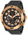 Invicta Men's 28267 Sea Hunter Quartz Chronograph Black, Rose Gold Dial Watch
