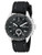 Fossil Men's CH2573 Decker Stainless Steel Chronograph Watch With Black Silicon Band