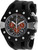 Invicta Men's 28564 S1 Rally Quartz 3 Hand Black, Red Dial Watch