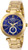 Invicta Women's 28935 Angel Quartz 3 Hand Gold, Blue Dial Watch